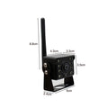 Aibecy WiFi Wireless Car Rear View Camera Truck Bus ~36V Automobile LED Reverse HD Night Vision Backup Camera, IP67 Waterproof Wireless Reversing Monitor