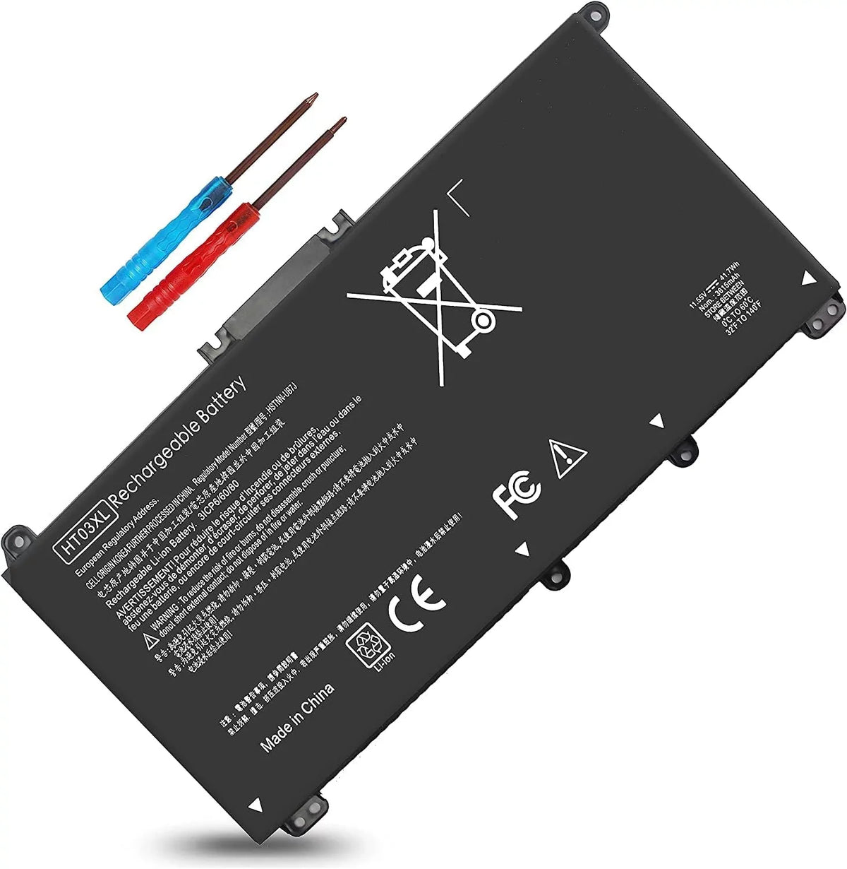 41.7Wh HT03XL L11119-855 Laptop y for  Pavilion 14-CE 14-CK 14-DQ 15-CS 240 245 G7 14-CK0001LA 14-CK0061ST