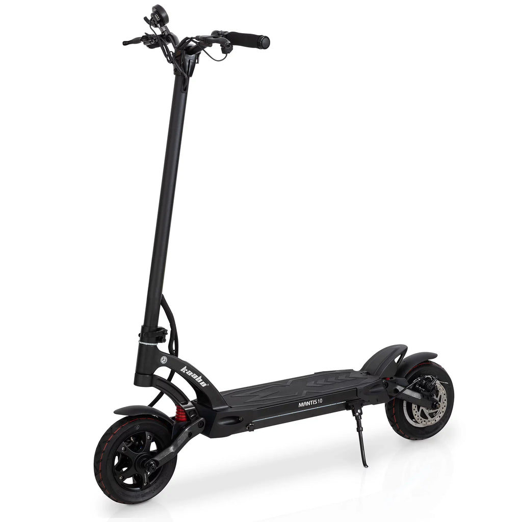 Kaabo Electric Scooter for Adults Mantis 10,High Performance Comfort Scooter with 25 Miles Range,Max Speed 19 MPH, Max Gear motor 500W,10 inch Wheels Black