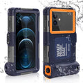 UrbanX Professional [15m/50ft] Swimming Diving Surfing Snorkeling Photo Video Waterproof Protective Case Underwater Housing for  Eluga A2 And all Phones Up to 6.9 Inch LCD with Lanyard