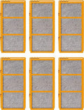 3-in-1 True HEPA Activated Carbon Air Filter Replacement suitable with Holmes AER1 Smoke Grabber AER1 HAPF30AS-U4R Air Purifier - 1.2” x 10” x 4.6”, 6 Pack