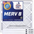 Filter King 23x58x1 Air Filter | 4-PACK | MERV 8 HVAC Pleated A/C Furnace Filters | MADE IN USA | Actual Size: 23 x 58 x .75"
