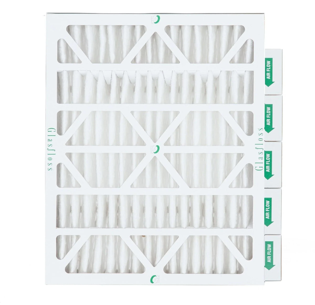 6 PACK (Actual Depth: 3-3/4"). 16x20x4 MERV 13 (MPR 2200) AC Furnace 4" Inch Air Filters by Glasfloss Industries